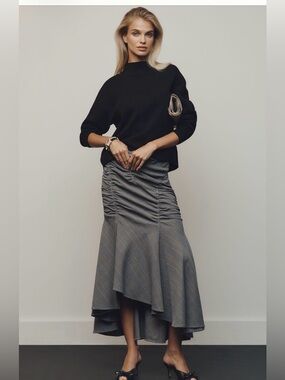 Maeve Ruched Mermaid Skirt